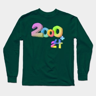 Numeric Sonata: 2000+24 Elegance Long Sleeve T-Shirt